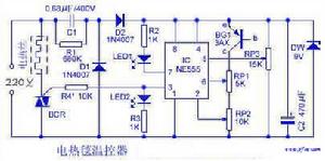 電熱毯工作原理圖