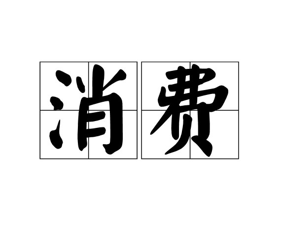 消費(經濟學名詞)