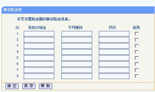 路由表