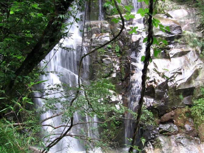 魯山龍潭峽景區風光