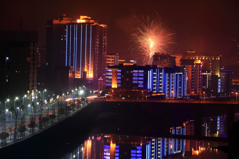 南江縣夜景