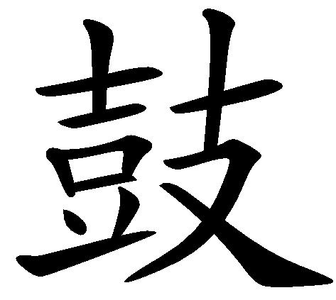 鼓(漢字釋義)