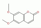 6，7二甲氧基香豆精結構式