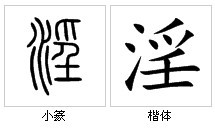 “淫”字源演變