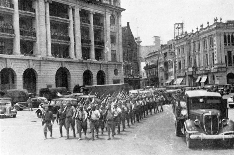 日軍一路向南，很快接近新加坡市區