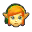 Link sprite from A Link Between Worlds