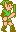 Link sprite from The Adventure of Link