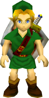 Link model from Majora's Mask