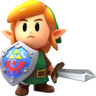 Link render from Link's Awakening (Nintendo Switch)