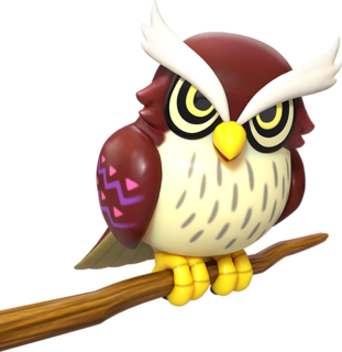 Owl render from Link's Awakening (Nintendo Switch)