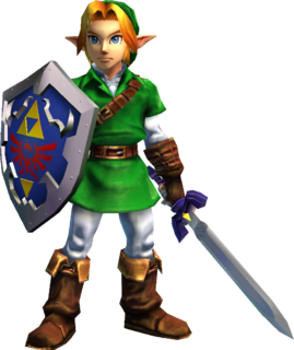 Link model from Ocarina of Time 3D