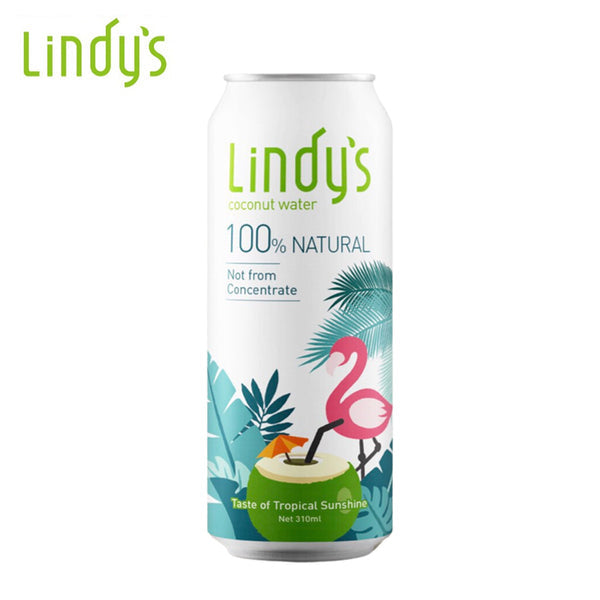 Lindy's 100%椰子水 310ml/罐✨100%純天然非濃縮還原0添加✨