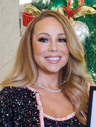 Mariah Carey joulukuussa 2023