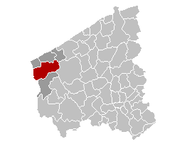 Veurne în Provincia Flandra de Vest