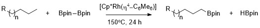 Aliphatic C–H borylation