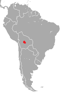 Distribución da especie.