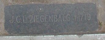 J C L Ziegenbalg (d. 1719)