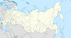 Localisation de République de Karatchaïévo-Tcherkessie