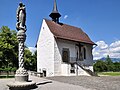 Liebfrauenkapelle (St Mary's church) between Schloss and Stadtpfarrkirche