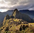 Machu Picchu kurz vor Sonnen­unter­gang