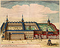 Palais épiscopal de Liège en 1649