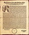 Image 68King Władysław IV's universal of March 22, 1639 forbidding his subjects to hunt on the territory of Ducal Prussia. The universal was translated into Old Lithuanian at the Prussian chancellery. (from Grand Duchy of Lithuania)