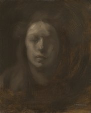 Girl with Her Hair Down (1900-05), dimensions unknown, Thiel Gallery, Stockholm