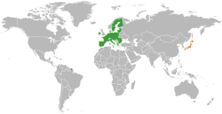 Lage von EU und Japan