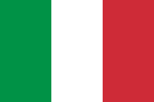 Steagul Italiei (1797) a fost modelat după steagul Franței. A fost inițial steagul Republicii Cisalpine, iar verdele provenea din uniformele armatei din Milano.