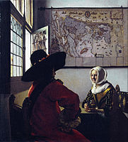 Vermeer, Conversación