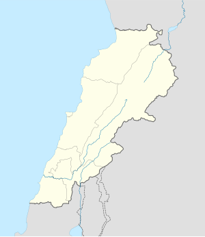 Zahlé is located in Lebanon