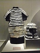 Qin dynasty stone representations of lamellar armor