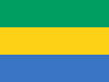 Det gabonske flagget