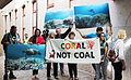 Image 31A protest against the Adani Carmichael mine, 2016 (from Environmental threats to the Great Barrier Reef)