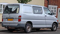 2001 Toyota HiAce Powervan GS SWB 2.4 (LXH12; pre-facelift, UK)