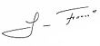 Signature de Leonel Fernández Reyna