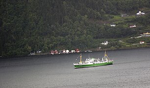 MS «Sandnes» under Fjordsteam 2013