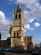 L'abbaye de Déols en 2009.