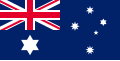 Drapeau de l'Australie, de 1901 à 1903.