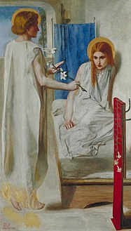 Dante Qabriel Rossetti – Müjdə, təxm. 1849, Teyt Britaniya, London.