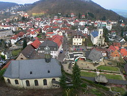 View of the town