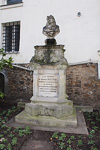 Monument à Antoine Watteau (1865), Nogent-sur-Marne.