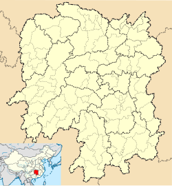 Hongjiang Admin. Dist. is located in Hunan