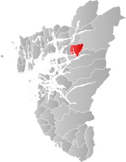 Erfjords kommun i Rogaland fylke.