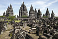 Vestigis d'un temple indó en Indonesia