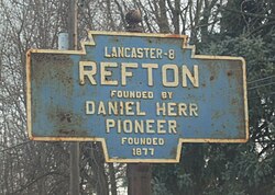 Official logo of Refton, Pennsylvania