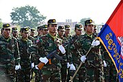 カンボジア軍（56式自動歩槍）