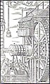 Image 29A water-powered mine hoist used for raising ore, c. 1556 (from Engineering)