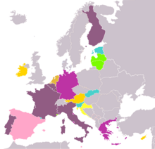 date of map updated (France)