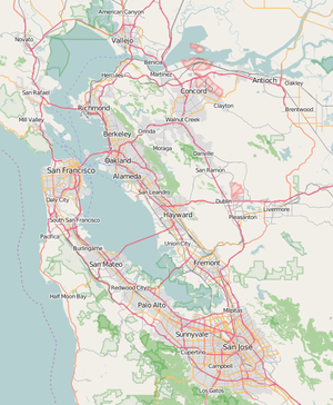 Dumbarton Rail Bridge is located in San Francisco Bay Area